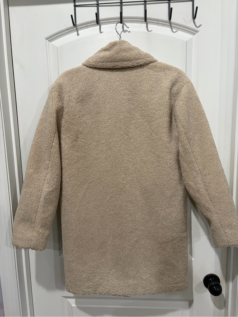 Daily Ritual Taupe Teddy Jacket - Picture 2 of 3